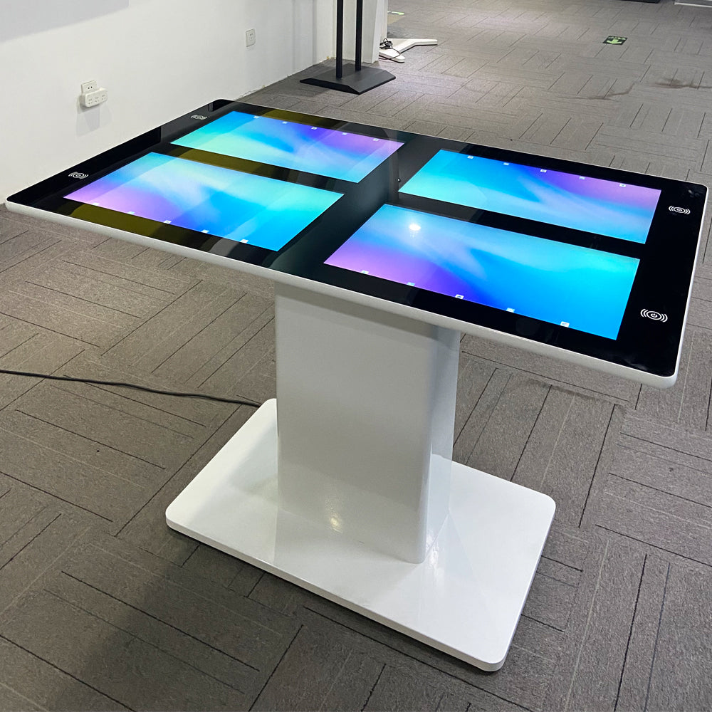 4 x 21.5" Interactive Smart Touch Table with NFC & Wireless Charging