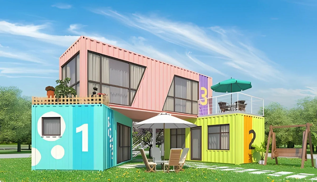 Modular Container House — Insulated Steel Prefab Cabin (20/40 ft)