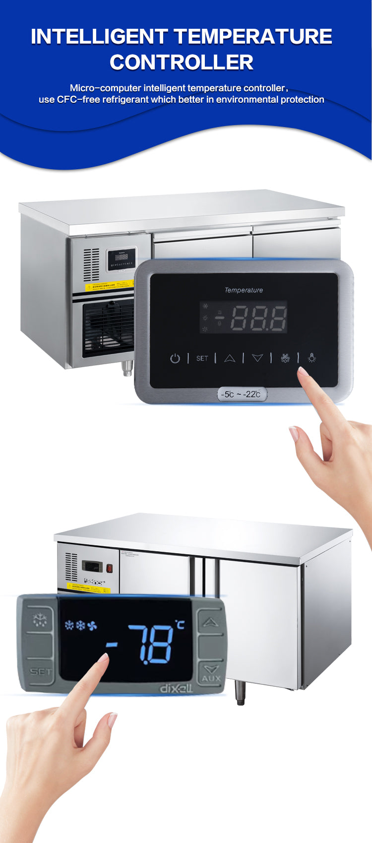 Commercial Undercounter Drawer Refrigerator — GN Chiller
