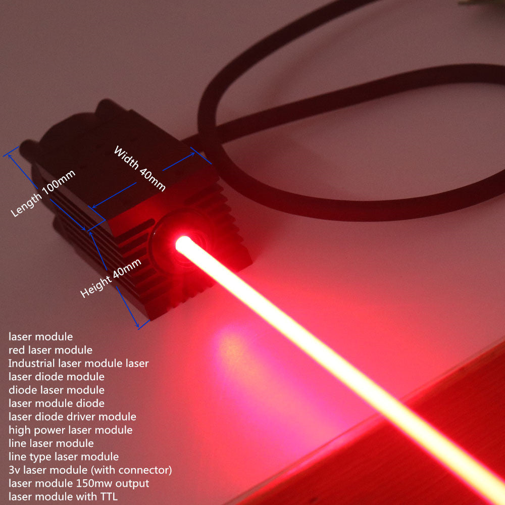 571nm Yellow DPSS Laser Module — 30mW