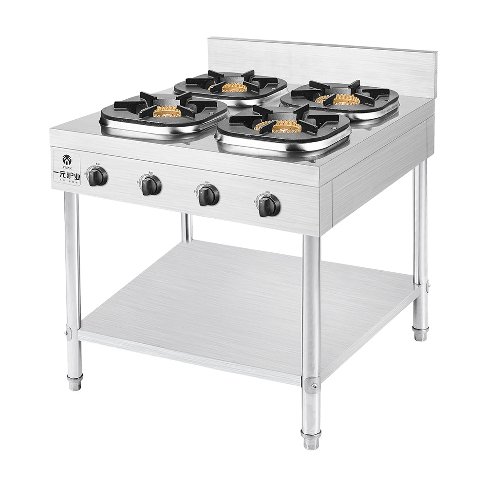 6-Burner Commercial Gas Range
