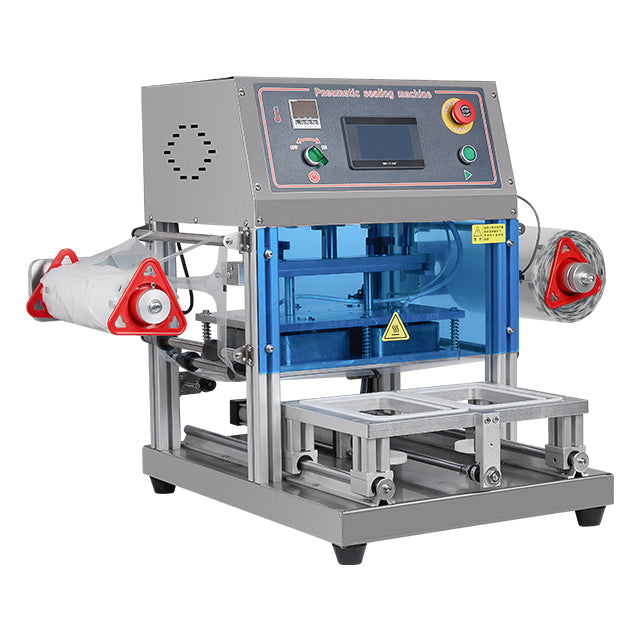Semi-Automatic Tray Sealing Machine — Nitrogen Flush, Pneumatic