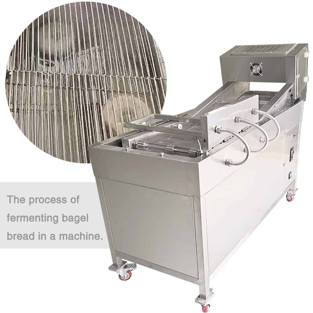 Automatic Bagel Boiling & Frying Machine — Electric