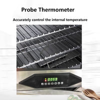 Commercial Electric Meat Smoker Oven — 60L Stainless Steel image preview