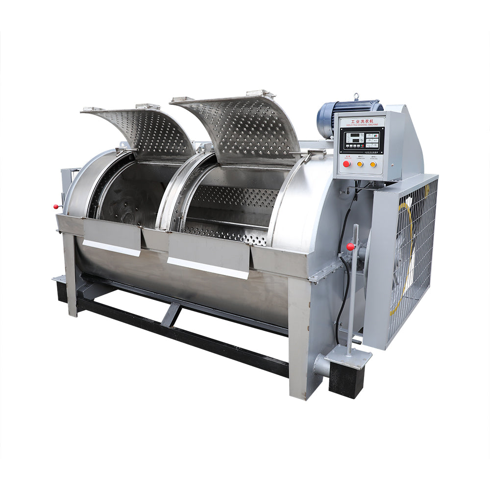 Commercial Industrial Washing Machine — Horizontal, Steam-Heated