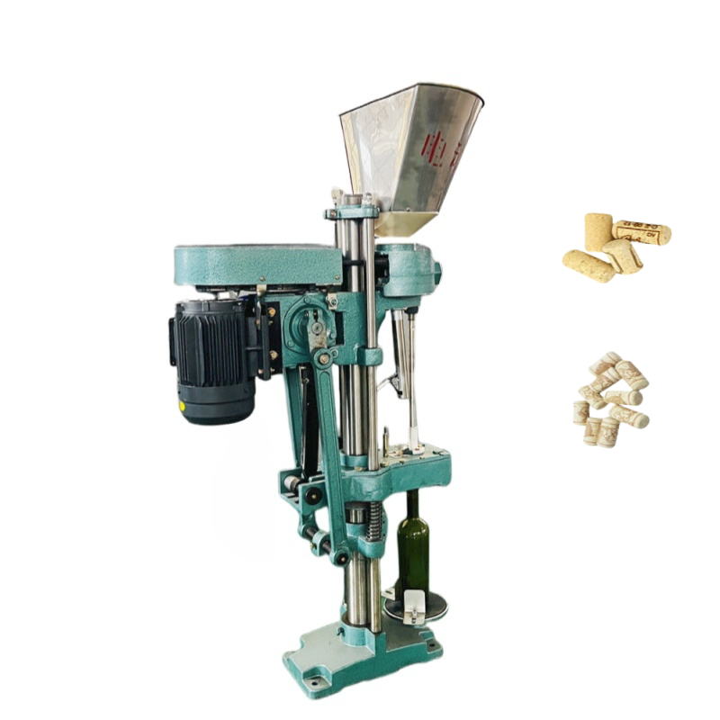 Semi-Automatic Wine Corking & Capping Machine