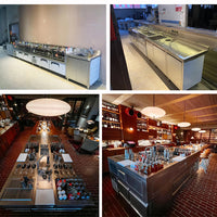 Custom Cocktail Bar Station — Refrigerated Underbar Workstation image preview