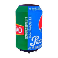 Cylindrical Can-Shaped LED Display — Custom Digital Signage Column image preview