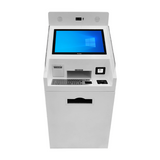Touch-Screen Self-Service Kiosk — Inquiry, Ticketing & A4 Printing