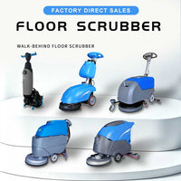 Walk-Behind Battery Floor Scrubber Dryer — 430 mm image preview