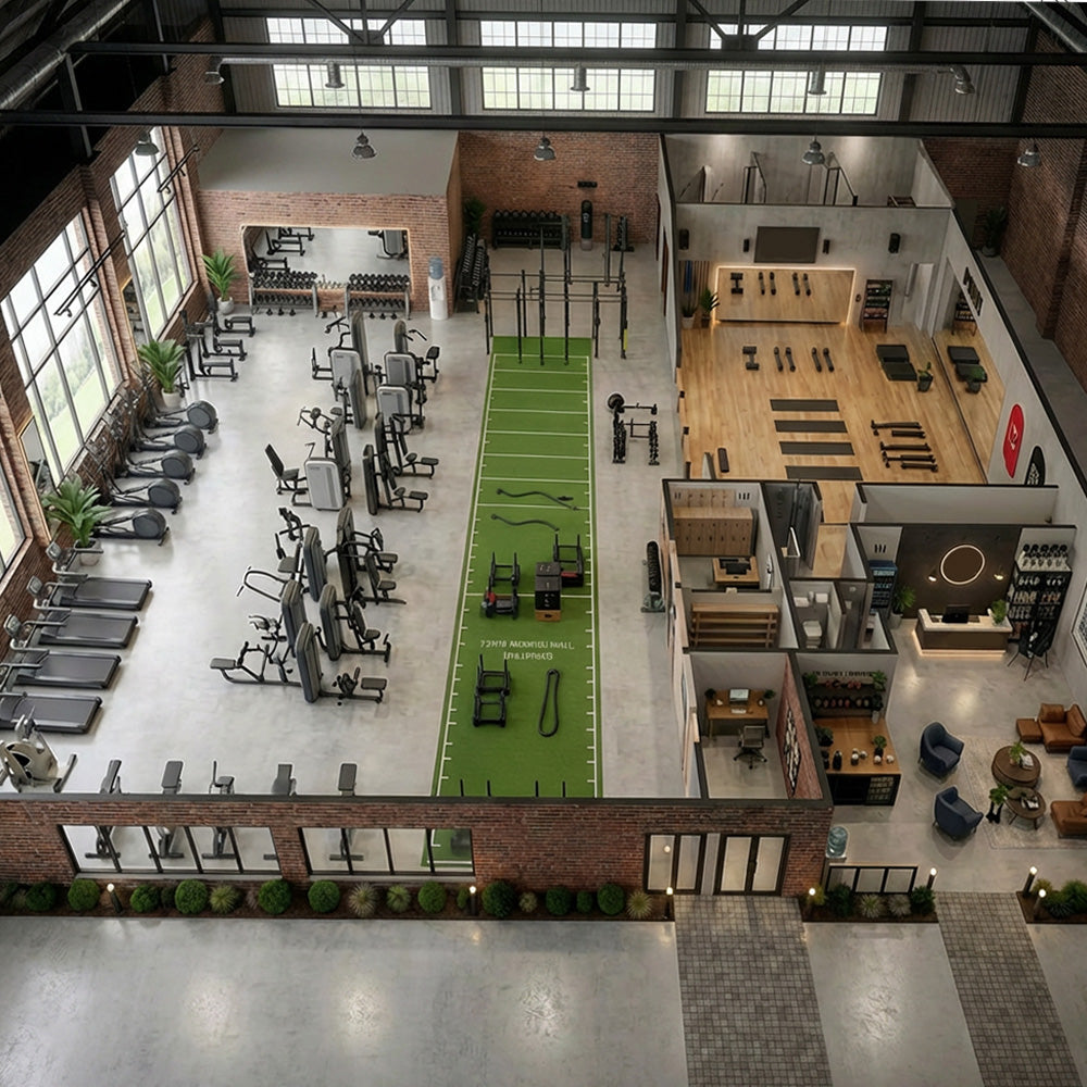 Commercial Strength Training Equipment Package — Multi-Station Gym Set