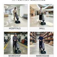 Walk-Behind Battery Floor Scrubber Dryer — 430 mm image preview
