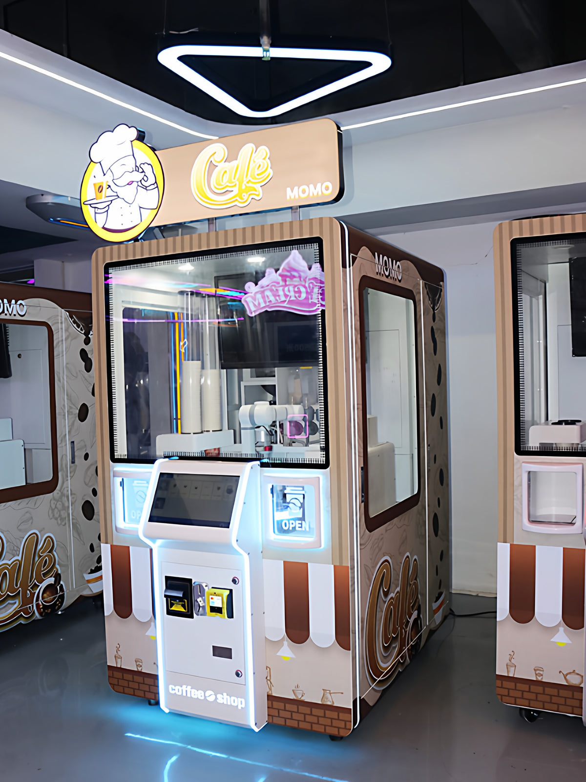 Self-Service Robotic Coffee Vending Machine — Freshly Ground