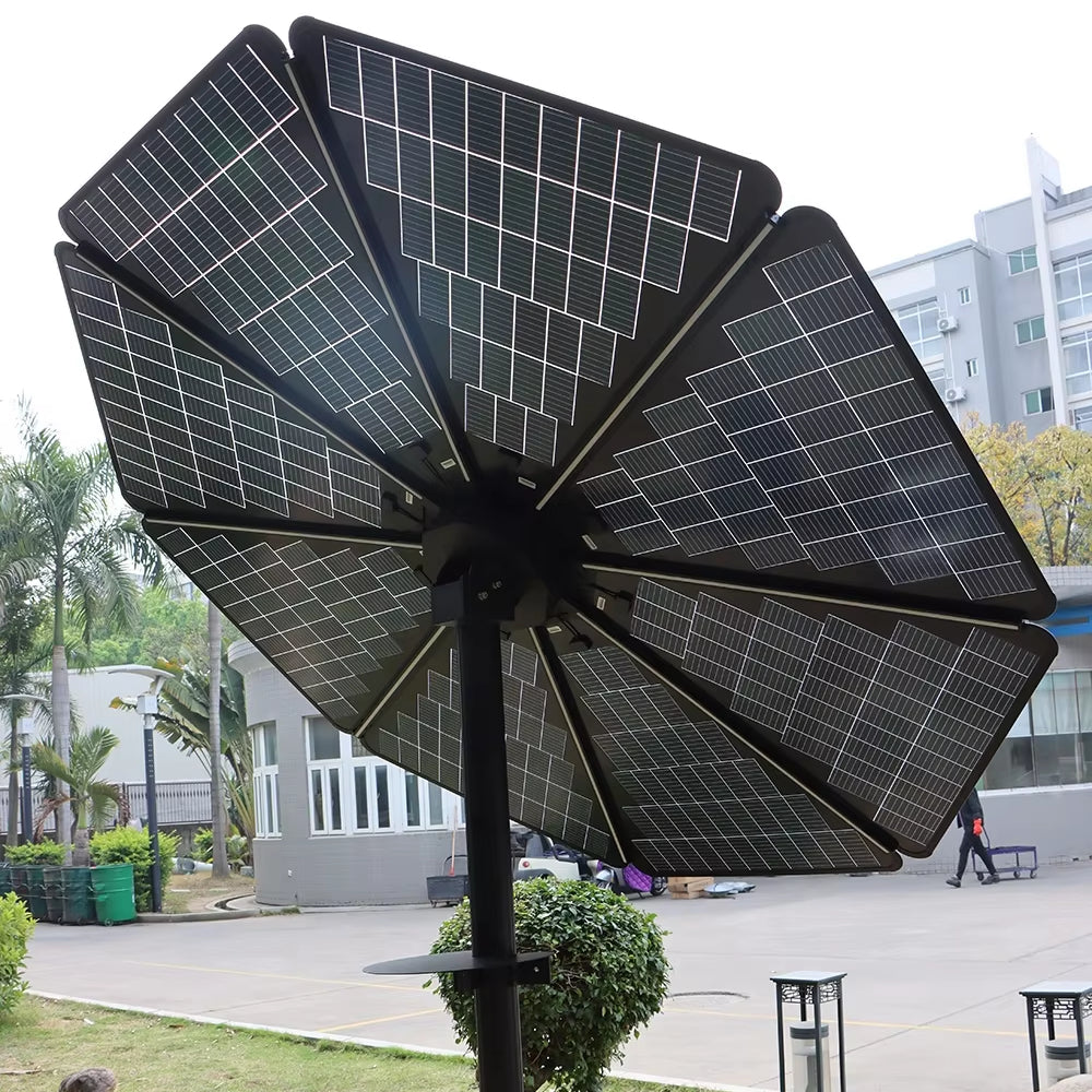 Off-Grid Solar Flower Power Station — Full Home Kit