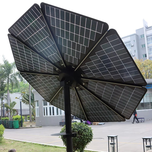Off-Grid Solar Flower Power Station — Full Home Kit