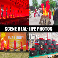 Artificial Silk LED Flame Light — 30 cm, Remote Control image preview