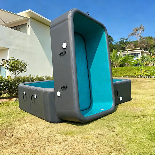 Inflatable Drop-Stitch Swimming Pool — Round & Rectangular