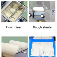Commercial Automatic Fresh Noodle Machine — Mixer, Sheeter &amp; Cutter image preview
