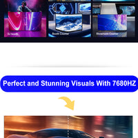 Foldable Portable LED DJ Booth Screen — Curved, on Wheels image preview