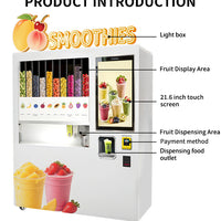 Commercial Frozen Fruit Smoothie Vending Machine — 32" Touchscreen image preview