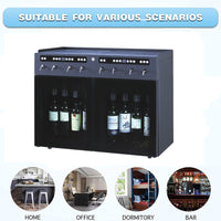 8-Bottle Wine Dispenser with Refrigeration and Nitrogen Preservation image preview