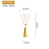 Hourglass Luxury Wine and Champagne Glasses image preview