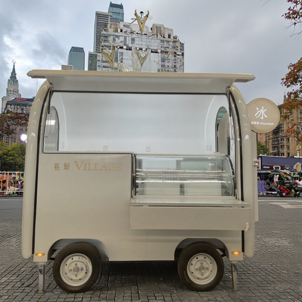 Enclosed Mobile Food Trailer — Towable Concession Cart