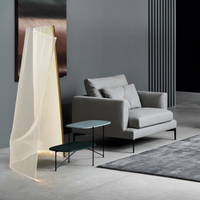 Modern Geometric Acrylic LED Floor Lamp image preview