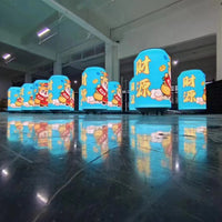Cylindrical Can-Shaped LED Display — Custom Digital Signage Column image preview