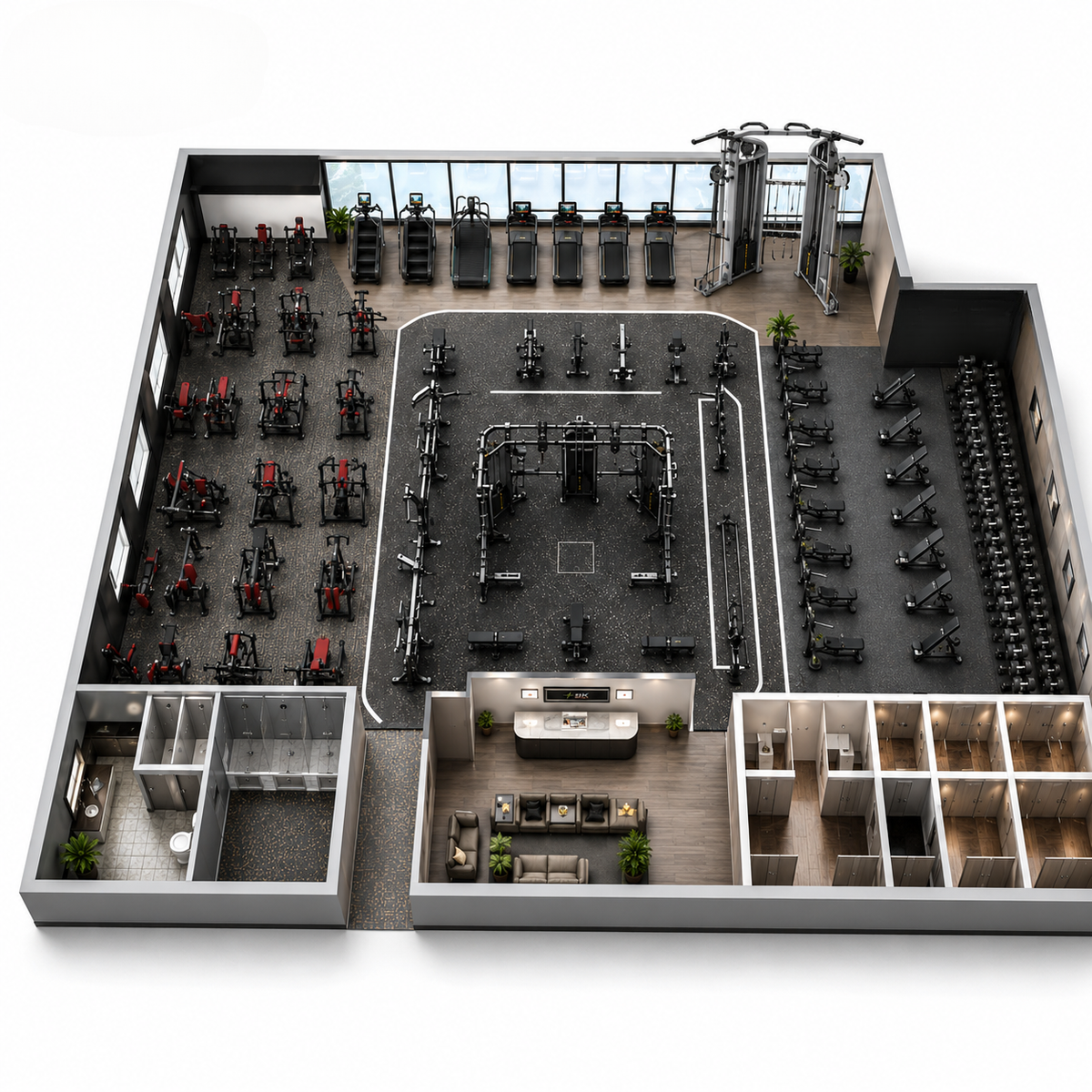 Commercial Gym Equipment Package — Strength & Cardio Fit-Out
