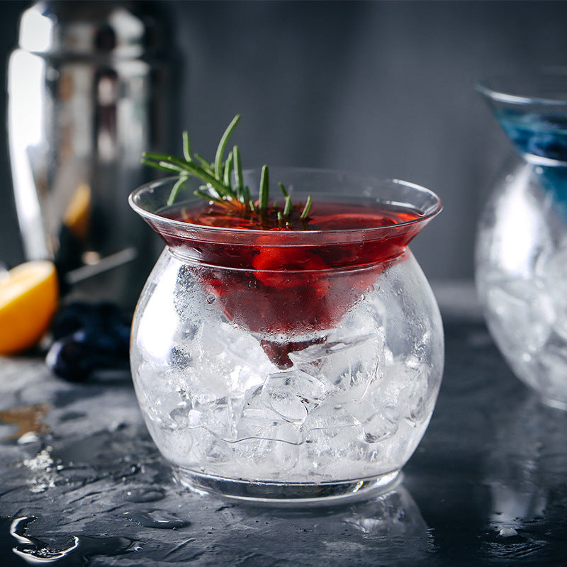Molecular Cocktail Double Glass Set
