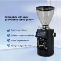 Commercial Flat Burr Espresso Grinder — 90mm, Dosing Control image preview