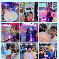 Automatic Cotton Candy Vending Machine — Touchscreen, Self-Serve image preview