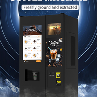 Commercial Coffee & Ice Vending Machine — 32" Touchscreen, Self-Clean image preview