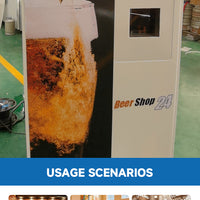 Self-Service Beer Vending Machine with Contactless Payment and Cloud Management image preview