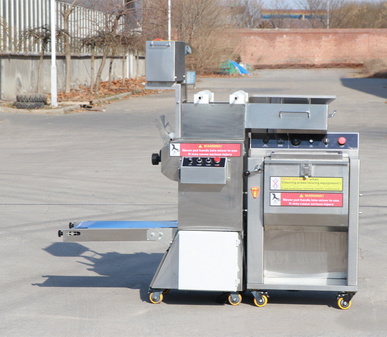 Commercial Automatic Fresh Noodle Machine — Mixer, Sheeter & Cutter