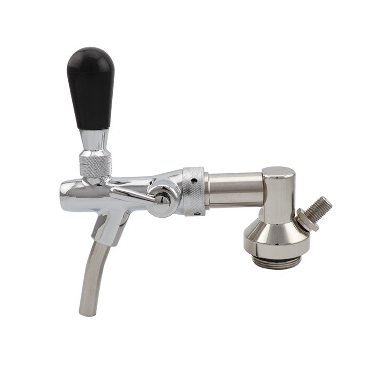Mini Keg Beer Growler Tap with CO2 Dispenser