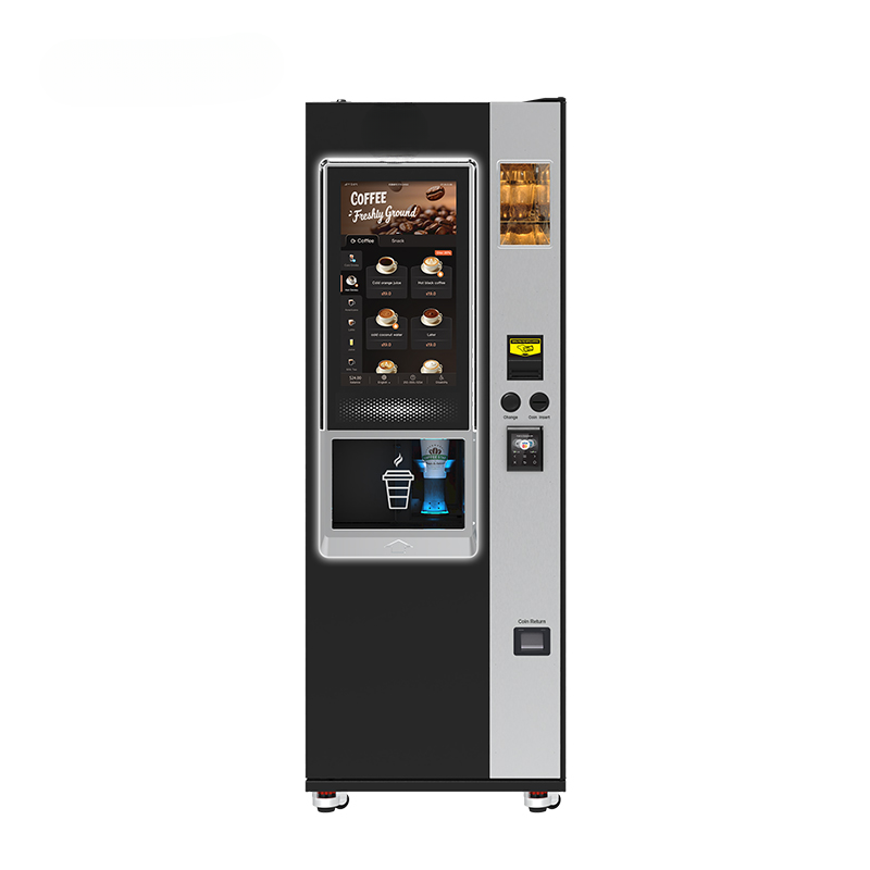 Commercial Coffee Vending Machine — 22" Touchscreen, 180–320 Cups
