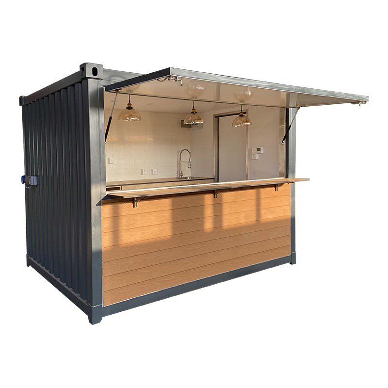 Shipping Container Bar & Coffee Shop — Custom Mobile Venue
