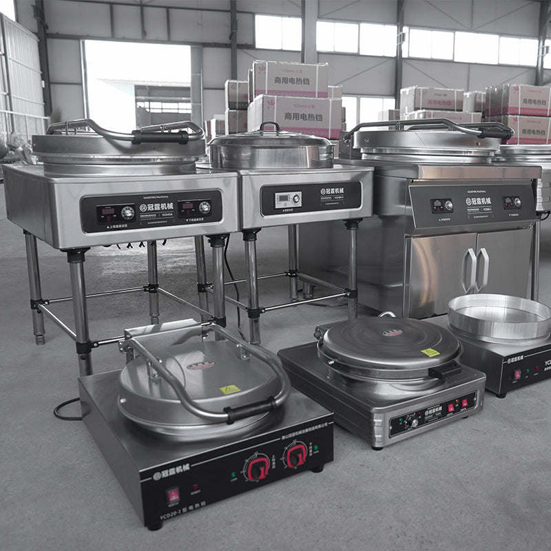 Commercial Electric Crepe Maker — Single & Double Plate, 3–10 kW