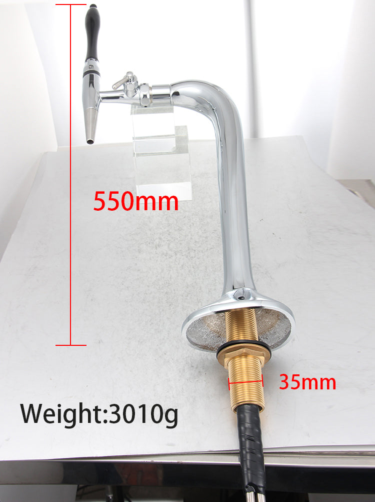 Stout Beer Faucet, Single-Hole Draft Tap