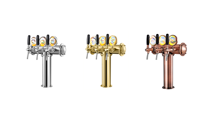 4-Tap Draft Beer Tower
