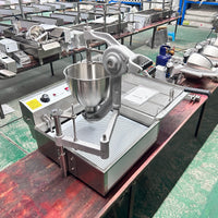 Commercial Electric Donut Making Machine — Countertop Fryer with 3 Molds image preview