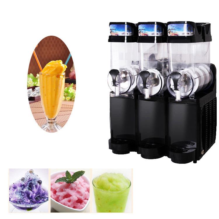 Commercial Frozen Drink Slush Machine — Stainless Steel, 15–60 L