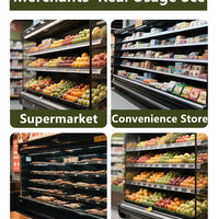 Open Multideck Display Chiller — Air-Curtain Fruit &amp; Fresh Snacks &amp; Cold Drinks image preview