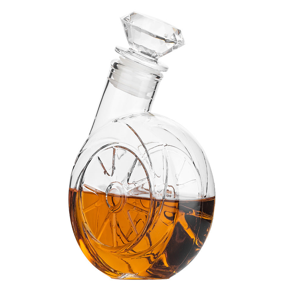 Engine Turbine Whiskey Decanter, 500 ml