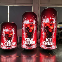 Can-Shaped Cylinder LED Video Display — Custom Digital Signage image preview