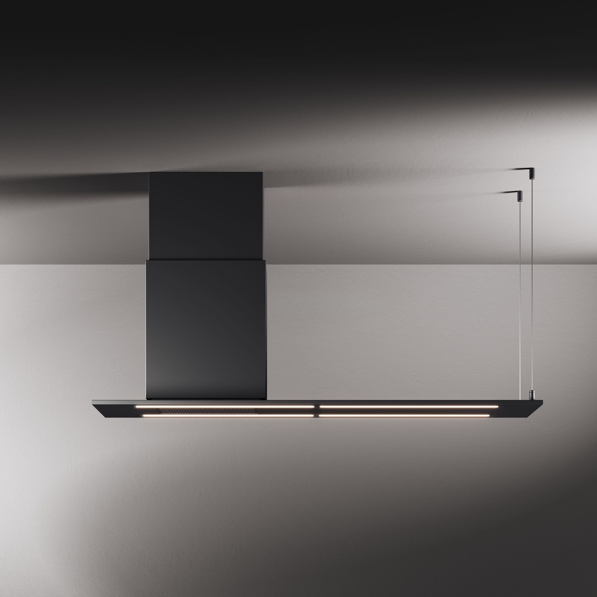 T-Shape Island Range Hood — 120 cm, Touch Control