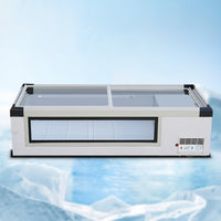 Commercial Stainless Steel Display Freezer — Countertop Merchandiser image preview