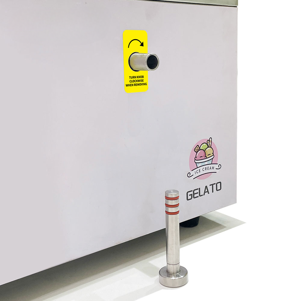 Commercial Gelato Batch Freezer — Hard Ice Cream Machine